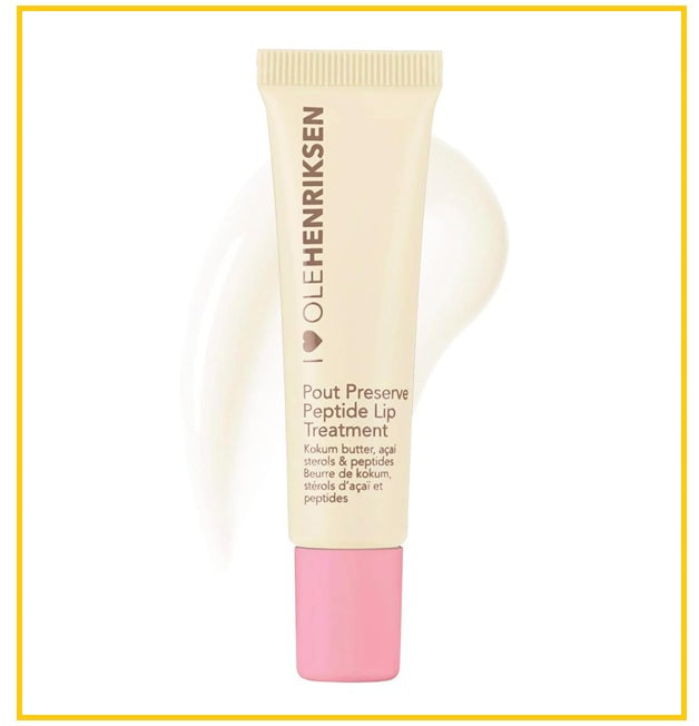 OLE HENRIKSEN Pout Preserve Hydrating Peptide Lip Treatment #Creme Brulee / #Citrus Sunshine / #Vanilla 12ml