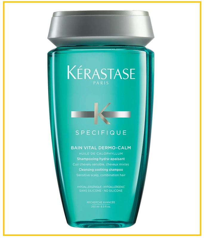 KERASTASE 卡詩舒緩絲盈洗髮精洗頭水 SPECIFIQUE BAIN VITAL DERMO-CALM CLEANSING SOOTHING SHAMPOO 250ML