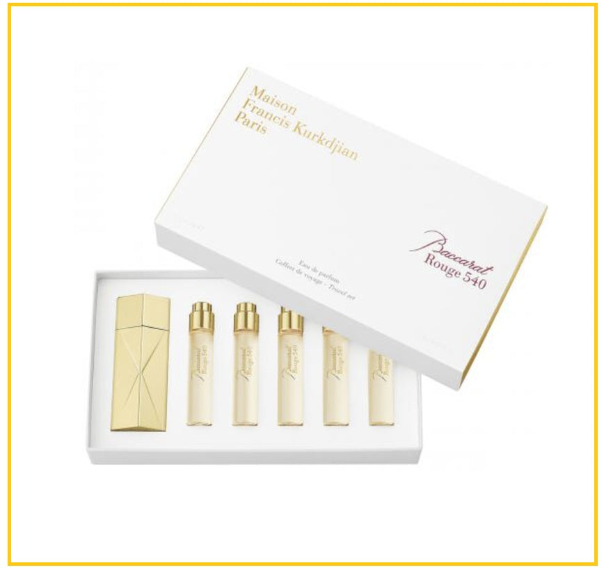 MAISON FRANCIS KURKDJIAN 庫爾吉安百家樂晶紅香水套裝 MFK BACCARAT ROUGE 540 EDP DUO SET 11ML X5