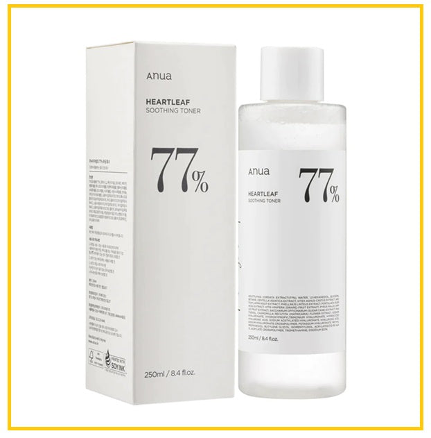 ANUA 魚腥草舒緩爽膚水 HEARTLEAF 77% SOOTHING TONER 250ML