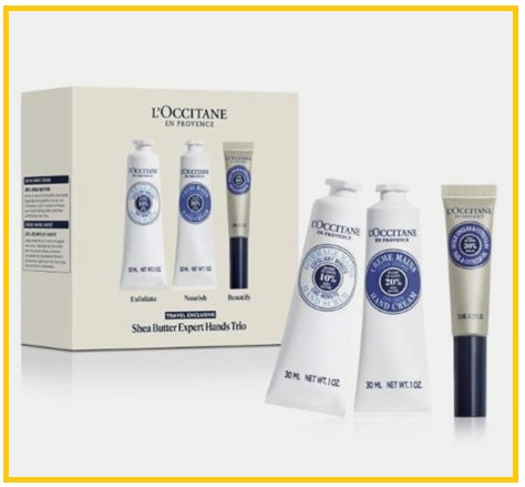 L'OCCITANE Shea Butter Trio Hands Experts Duo Set