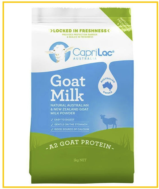 CAPRILAC 純天然高鈣山羊奶粉全脂 FULL CREAM GOAT MILK POWDER 1KG IN BAG