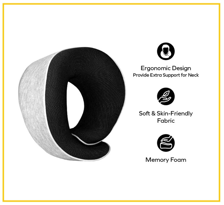 MOMAX 人體工學旅行枕 1-WORLD ERGONOMIC TRAVEL PILLOW SR37E