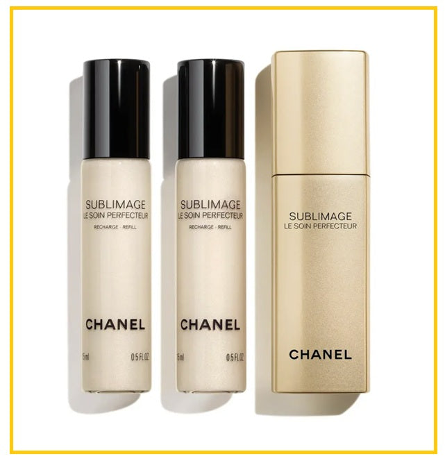 CHANEL 香奈兒全效再生亮肌底霜 SUBLIMAGE LE SOIN PERFECTOR MOISTURIZER PRIMER & ILLUMINATOR DUO SET