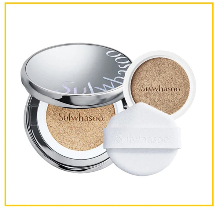 SULWHASOO 雪花秀緻美親膚精華氣墊(柔霧版) PERFECTING CUSHION WITH REFILL SPF50+ PA+++ #17N1 / #23N1 15G X2