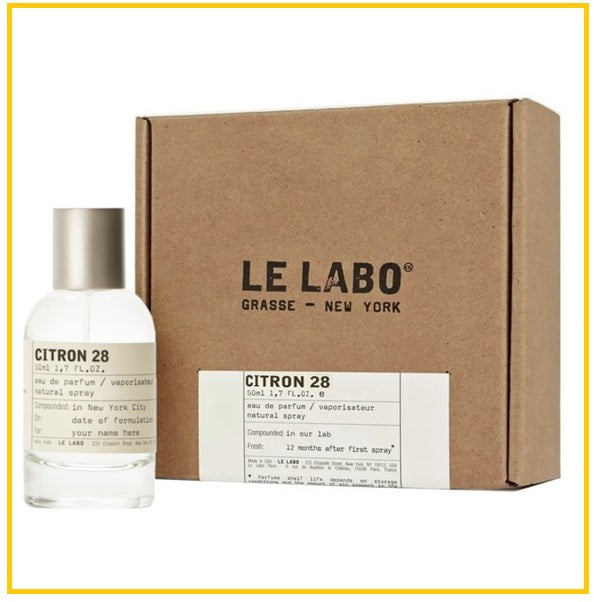 LE LABO Laboratory Perfume No. 28 CITRON 28 EAU DE PARFUM 50ML