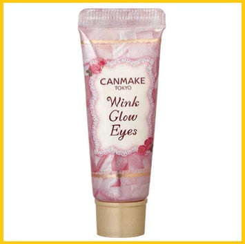 CANMAKE 閃爍亮目櫻花粉紅色眼影霜 WINK GLOW EYES GLOSS EYESHADOW #02 8G