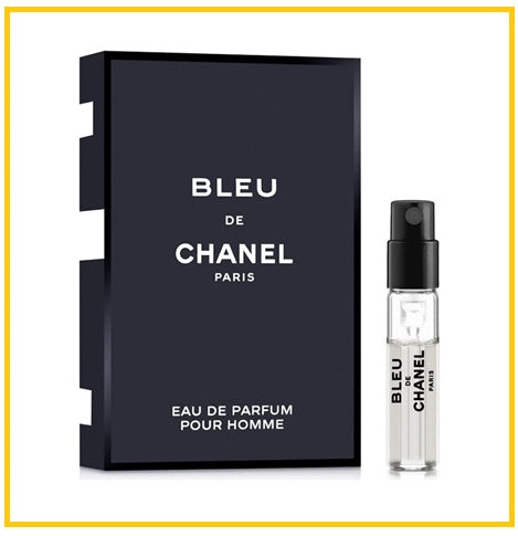 CHANEL 香奈兒蔚藍男士濃香水小樣 BLEU DE CHANEL EAU DE PARFUM 1.5ML