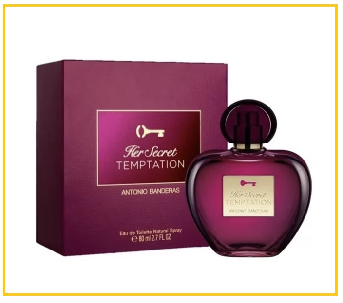 ANTONIO BANDERAS 安東尼神秘誘惑淡香水 THE SECRET TEMPTATION EDT 80ML