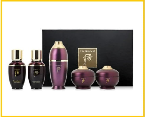 THE HISTORY OF WHOO HWANYU ANTI WRINKLE 5PCS SPECIAL DUO GIFT KIT SET