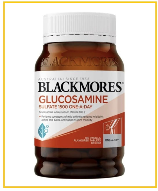 BLACKMORES 澳佳寶關節靈葡萄糖胺180粒經典版 GLUCOSAMINE SULFATE 1500MG 180 TABLETS