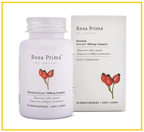 UNICHI 澳洲玫瑰果美白精華膠囊60粒 ROSEHIP EXTRACT COMPLEX 60CAPS