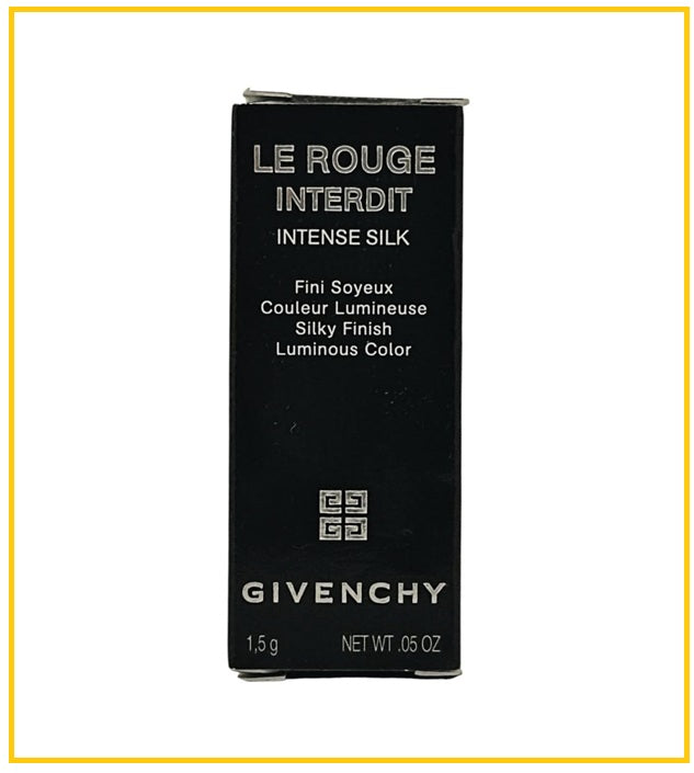 GIVENCHY 紀梵希口紅唇膏小樣 LE ROUGE INTERDIT INTENSE SILK LIPSTICK #37 MINI 1.5G
