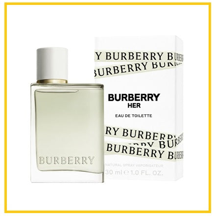 BURBERRY 巴寶莉花與她果漾青提軟糖淡香水 HER EAU DE TOILETTE 30ML / 50ML / 100ML