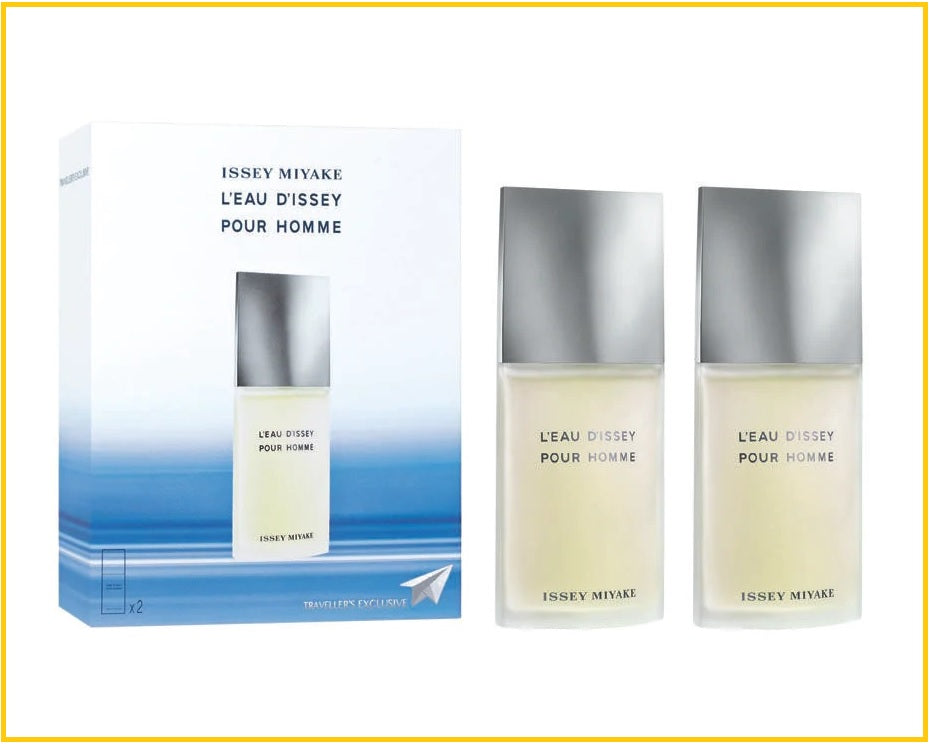 ISSEY MIYAKE L'EAU D'ISSEY POUR HOMME EDT DUO SET 40ML X2