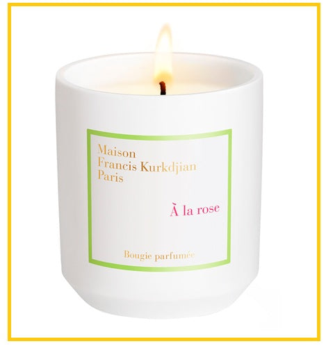 MAISON FRANCIS KURKDJIAN 庫爾吉安一支玫瑰香氛蠟燭 MFK A LA ROSE SCENTED CANDLE 280G