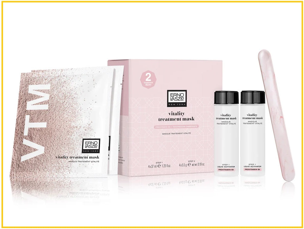 ERNO LASZLO 奧倫納水療冰白面膜套裝 HYDRA THERAPY SKIN VITALITY TREATMENT DUO SET 37ML X4