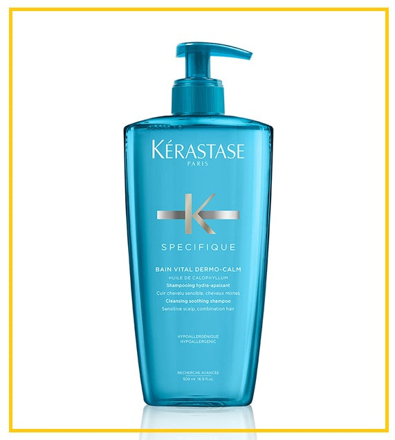 KERASTASE 卡詩舒緩抗敏洗髮精洗頭水 SPECIFIQUE BAIN VITAL DERMO-CALM CLEANSING SOOTHING SHAMPOO 500ML