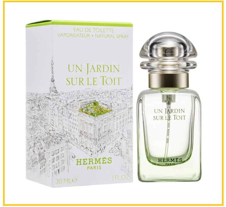 HERMES 愛馬仕屋頂花園中性淡香水 UN JARDIN SUR LE TOIT EDT 30ML / 50ML / 100ML