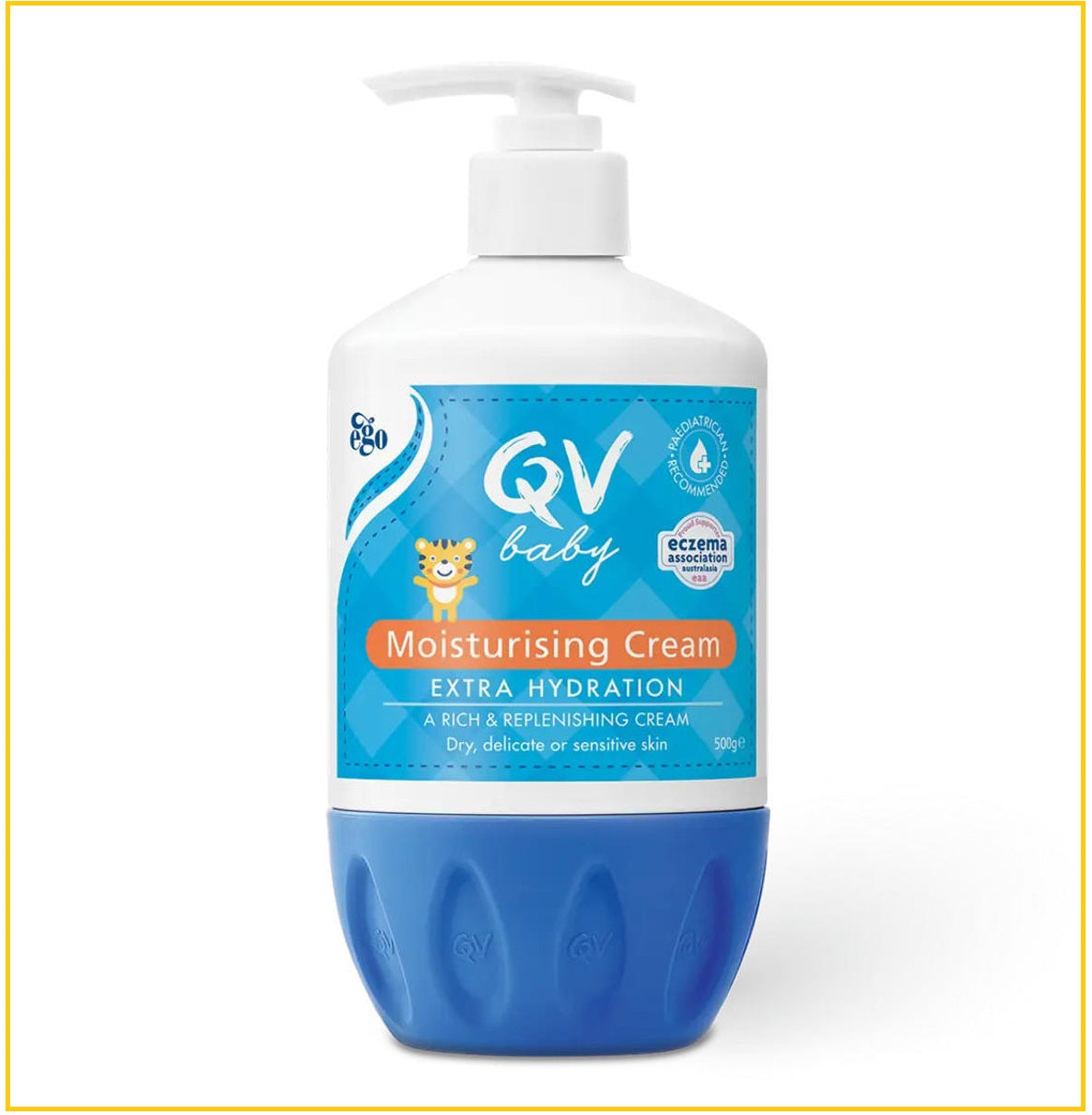 EGO QV Baby Moisturizing Cream (Little Tiger, Press-Type) 250g