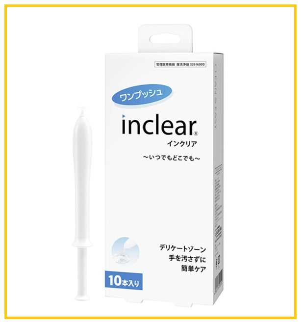 INCLEAR 女性私密清潔保濕凝膠 ALPHA HYGIENIC VAGINAL CLEANSER GEL 10PCS