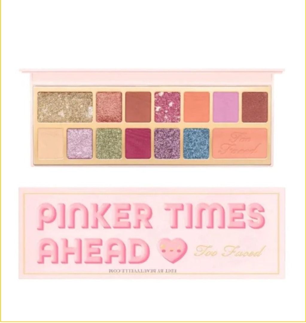 TOO FACED 十四色眼影盤 PINKER TIMES AHEAD EYESHADOW PALETTE 10G