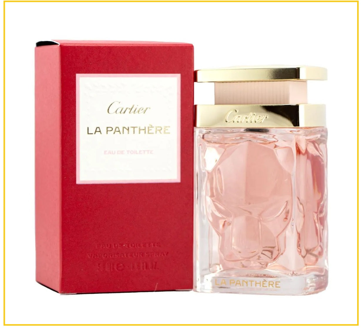 CARTIER 卡地亞獵豹淡香水 LA PANTHERE FOR WOMEN EDT 50ML / 100ML