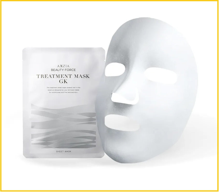 AXXZIA 曉姿GK銀繃帶御顏晶采舒潤沁漾安膚面膜 BEAUTY FORCE TREATMENT MASK GK 1 SHEET