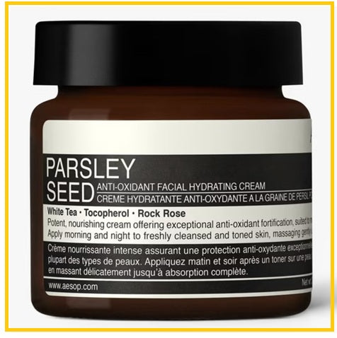 AESOP 伊索香芹籽保濕霜 PARSLEY SEED ANTI-OXIDANT FACIAL HYDRATING CREAM 60ML
