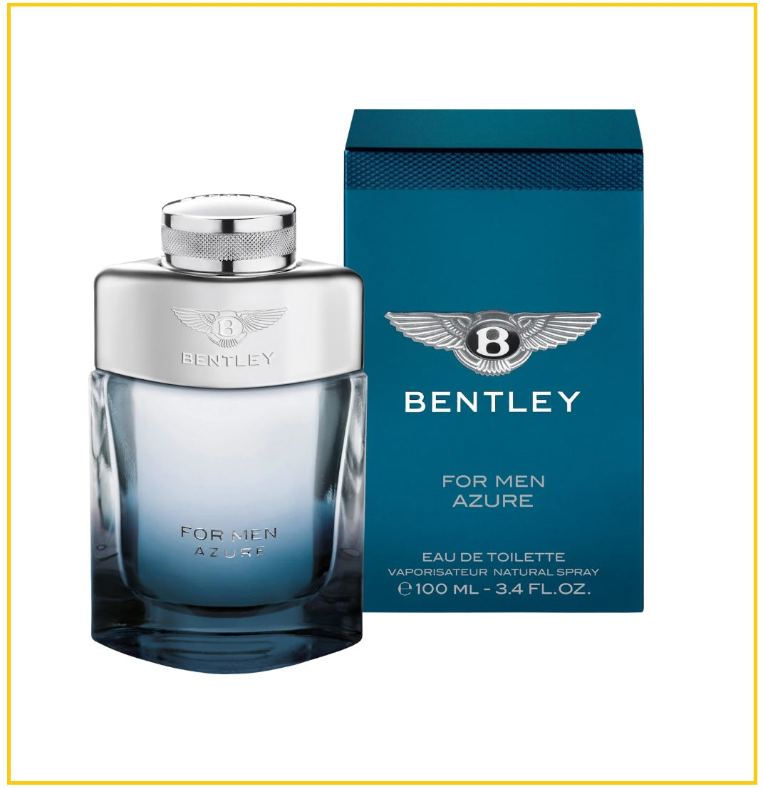 BENTLEY 賓利天空之翼蔚藍男士淡香水 AZURE FOR MEN EDT 100ML