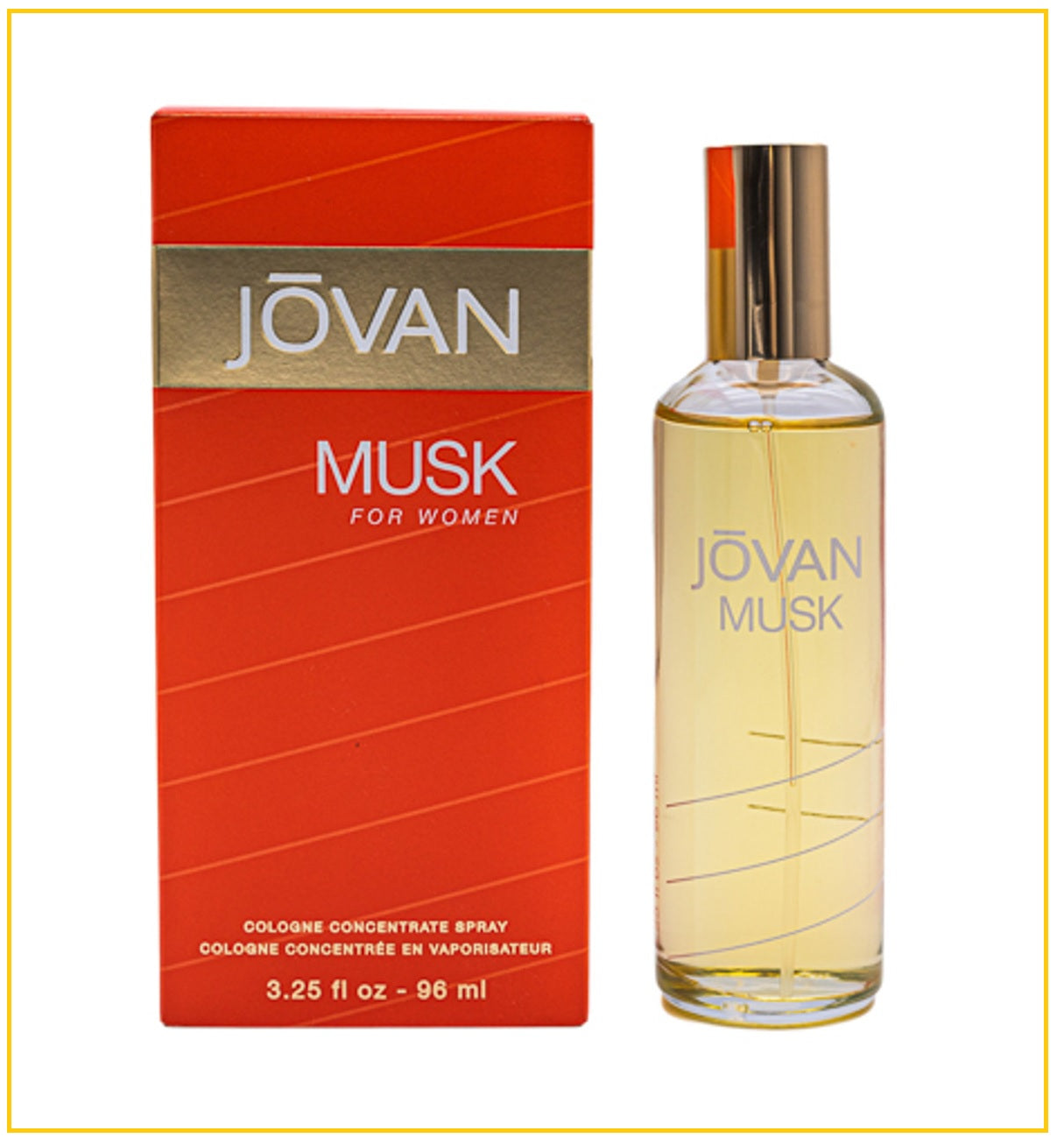 JOVAN 傑班白麝香女士古龍水香水 MUSK FOR WOMAN EDC 96ML