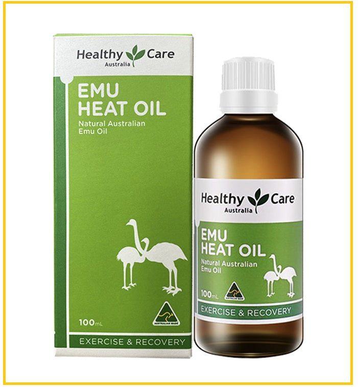 HEALTHY CARE 鴯鶓油酸痛按摩油 EMU HEAT OIL 100ML