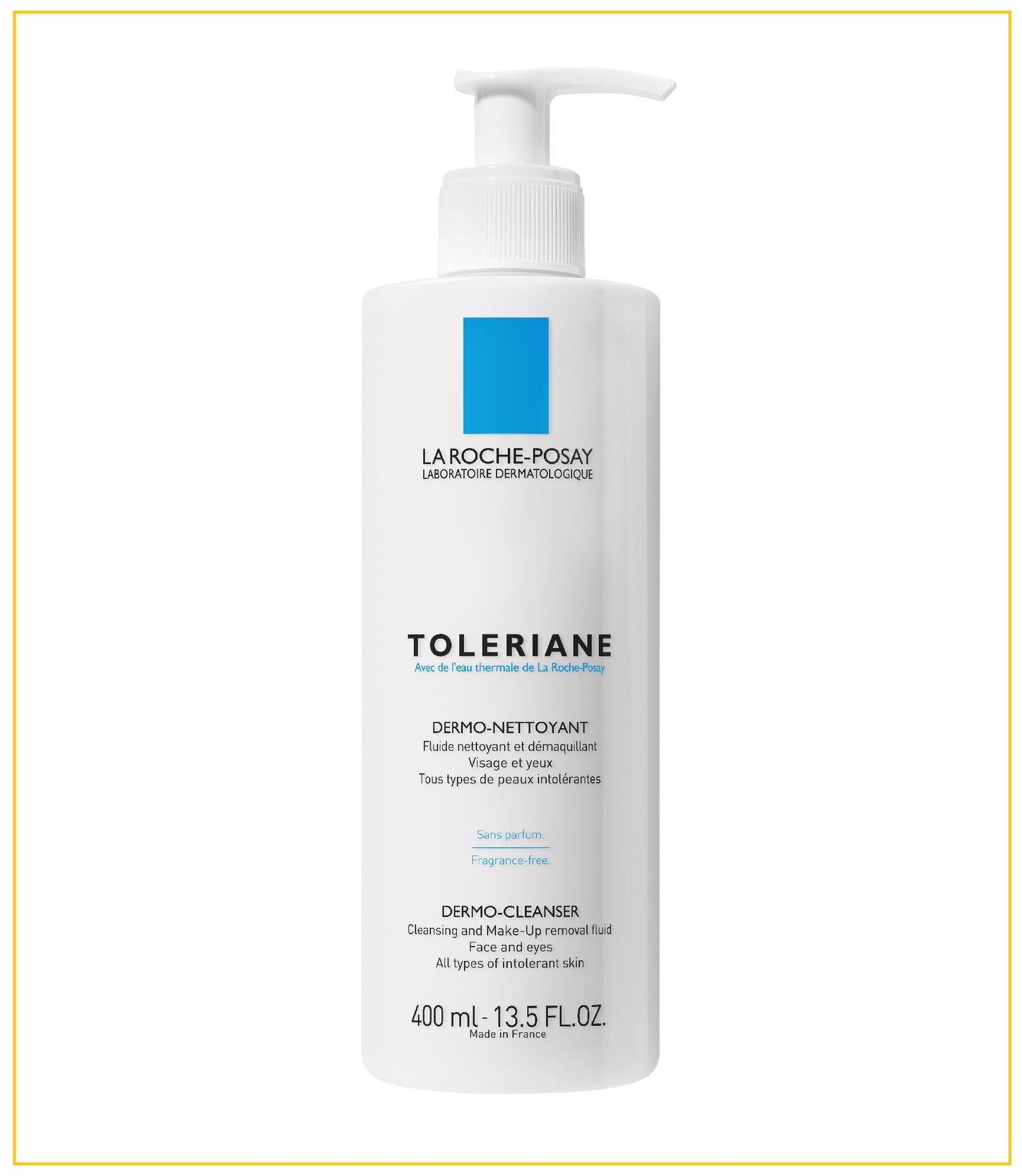 LA ROCHE POSAY 理膚泉特安潔面泡沫 TOLERIANE DERMO CLEANSER 400ML