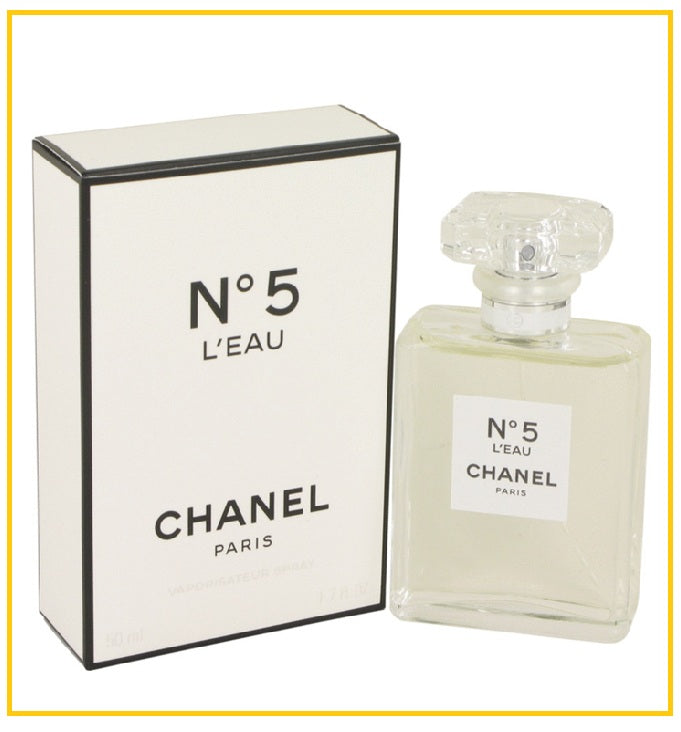 CHANEL 香奈兒5號之水香水 N°5 N5 L'EAU VAPO EAU DE TOILETTE SPRAY 50ML / 100ML