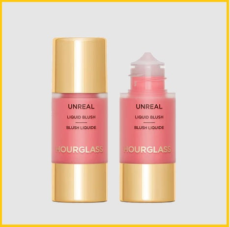 HOURGLASS 小滴管液體腮紅胭脂 UNREAL LIQUID BLUSH #CRAFT / WHIM BRIGHT PINK / #MOMENT WARM PEACH BEIGE / #SCENE / #VISION TRUE ROSE / #IMAGINE CARRELLO / #FUTURE 10.3ML