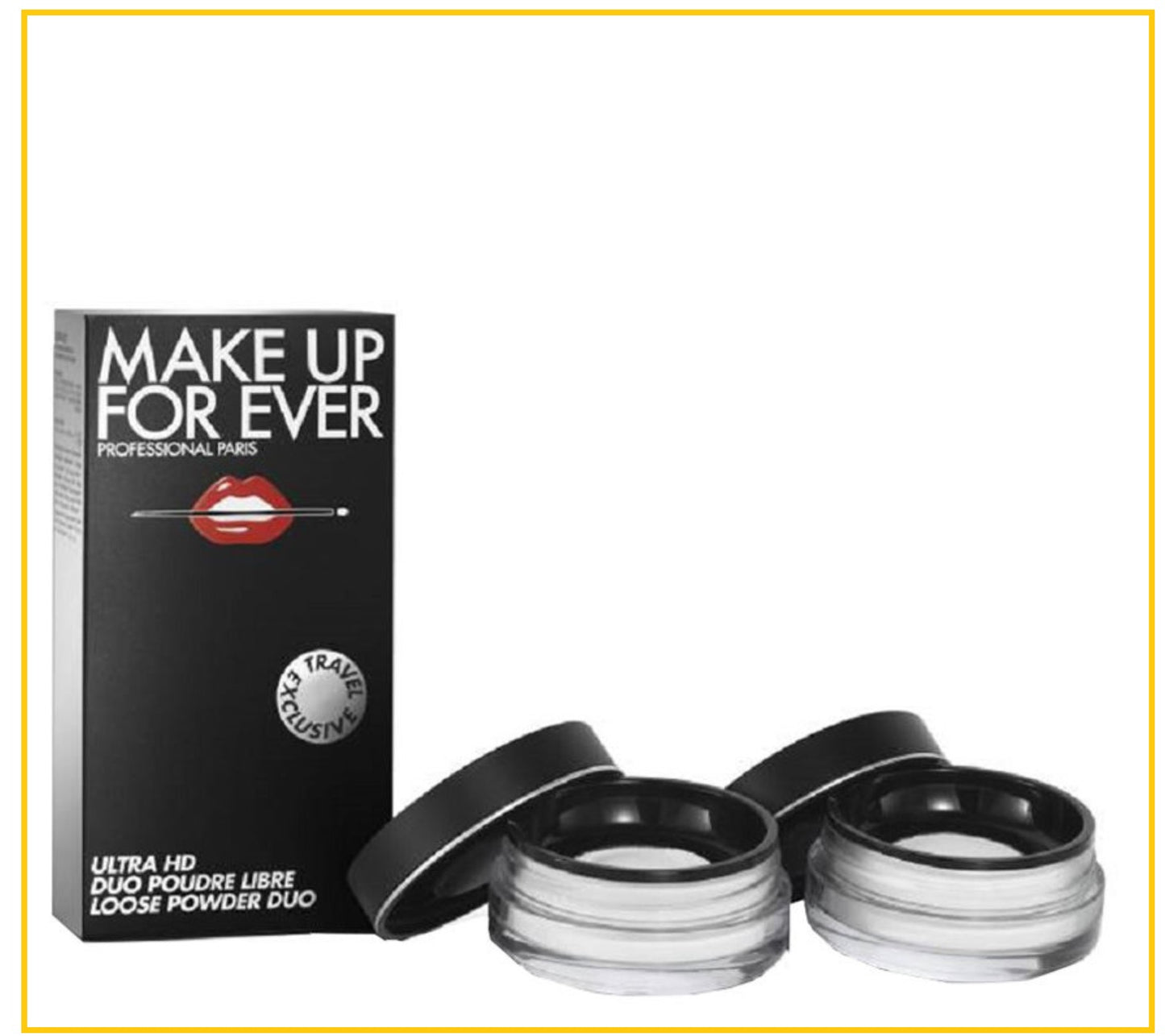 MAKE UP FOR EVER 玫珂菲散粉套裝 MAKEUP FOREVER ULTRA HD LOOSE POWDER MICROFINISHING LOOSE POWDER DUO SET 8.5G X2