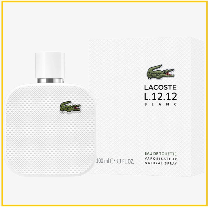 LACOSTE Classic White Eau de Parfum L.12.12 White EDT 100ML