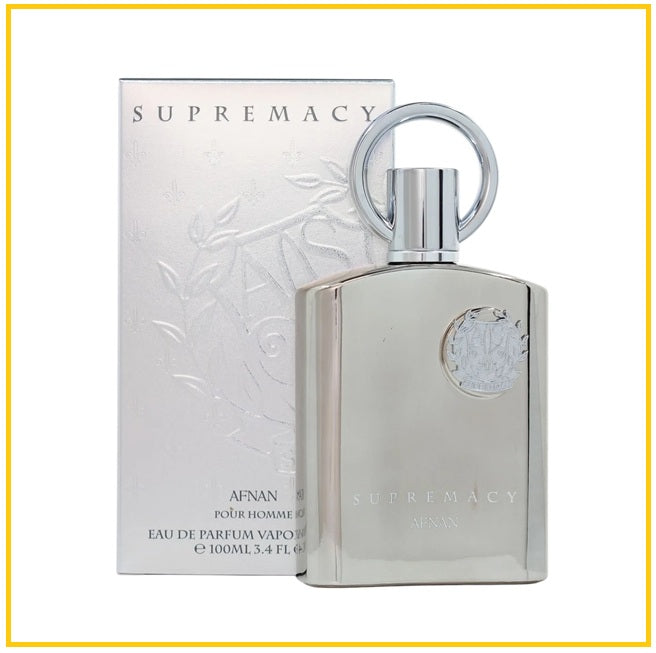 AFNAN 男士濃香水 SUPREMACY SILVER FOR MEN EDP 100ML