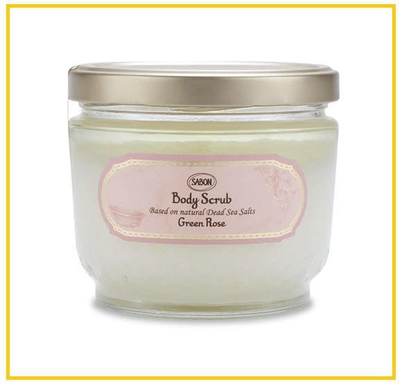 SABON 翠綠玫瑰身體磨砂 BODY SCRUB GREEN ROSE 320G / 600G