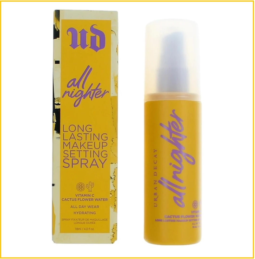 URBAN DECAY 衰敗城市維他命C持久保濕定妝噴霧 ALL NIGHTER LONG LASTING MAKEUP SETTING SPRAY W/VITAMIN C 118ML