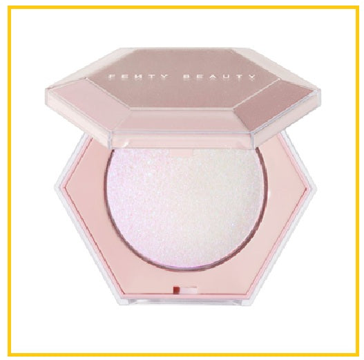 FENTY BEAUTY BY RIHANNA Diamond 3D High Gloss Powder Foundation DIAMOND BOMB ALL OVER DIAMOND VEIL #HOW MANY CARATS 8G