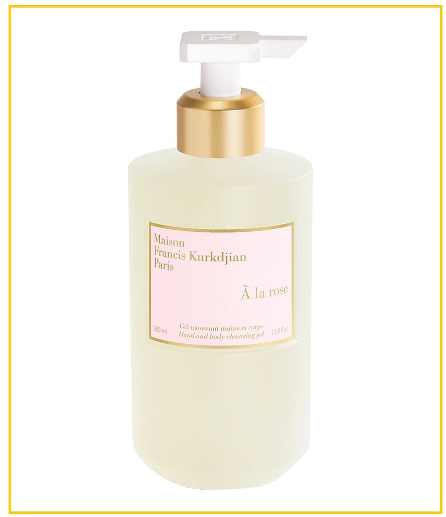 MAISON FRANCIS KURKDJIAN 庫爾吉安一支玫瑰香氛手部身體沐浴露 MFK A LA ROSE HAND AND BODY CLEANSING GEL 350ML