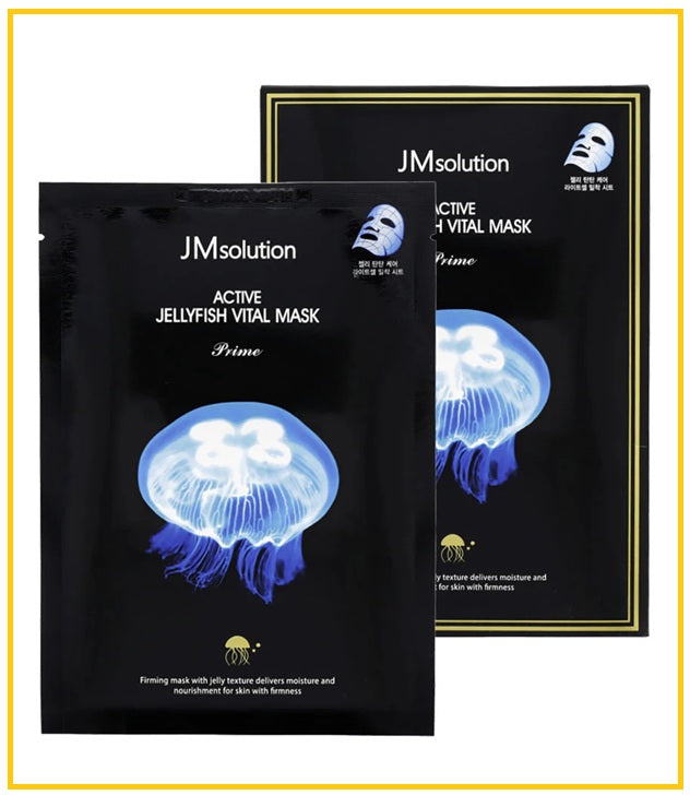 JMSOLUTION 肌司研水母補水面膜10片 ACTIVE JELLYFISH VITAL MASK 10PCS