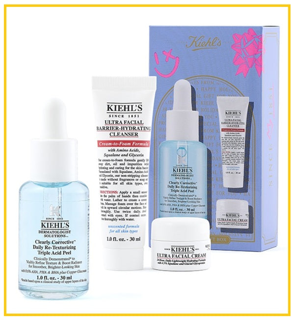 KIEHL'S 科顏氏嫩膚溜溜瓶三酸精華套裝 KIEHLS LIGHT BLUE PEEL SERUM HOLIDAY DUO SET (SEASONAL LIMITED EDITION)