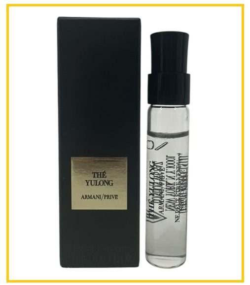 GIORGIO ARMANI 阿瑪尼玉龍茶香香水小樣 PRIVE THE YULONG EDP 2ML