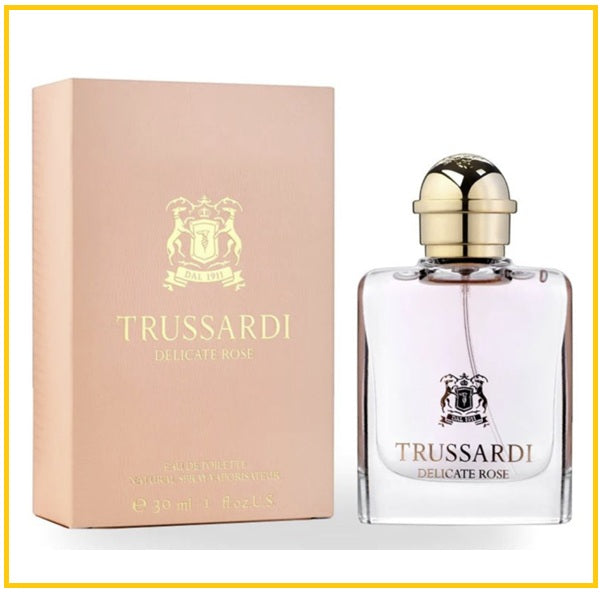 TRUSSARDI 楚薩迪雅逸玫瑰香水 DELICATE ROSE EDT NATURAL SPRAY 30ML