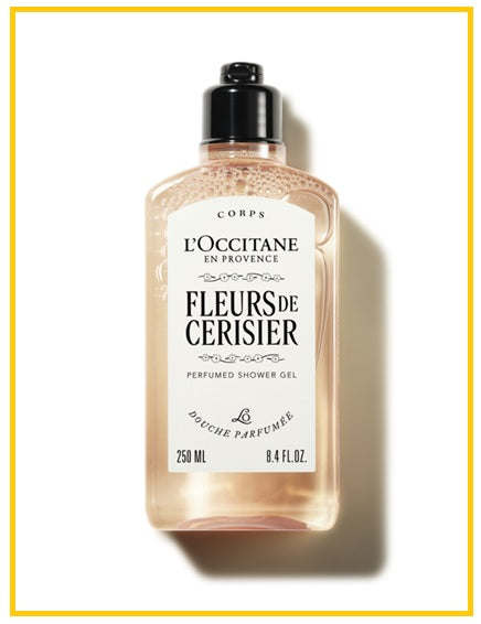 L'OCCITANE 歐舒丹甜蜜櫻花沐浴啫哩 LOCCITANE CHERRY BLOSSOM SHOWER GEL 250ML