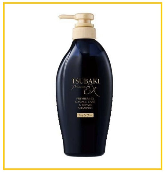 TSUBAKI 資生堂絲蓓綺奢護受損修復洗髮水黑椿 PREMIUM EX INTENSIVE REPAIR SHAMPOO 450ML