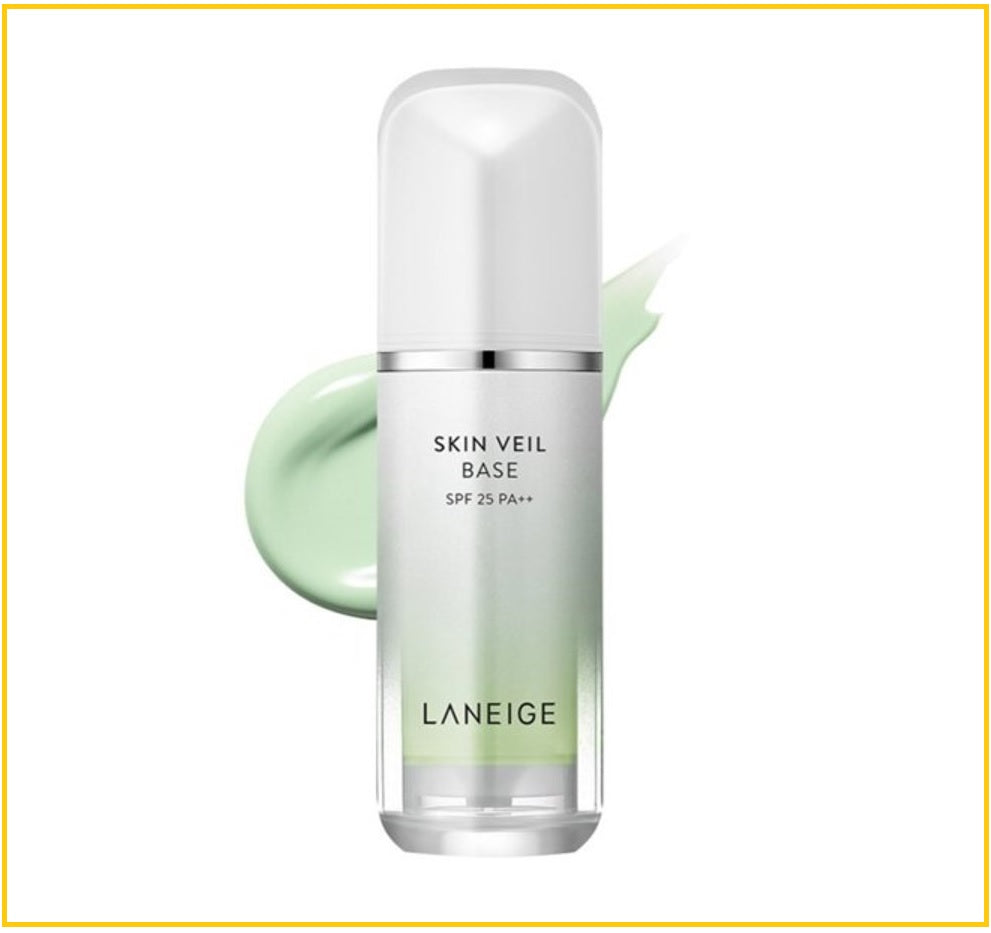 LANEIGE 蘭芝綠色隔離霜 SKIN VEIL BASE SPF 25 #40 / #60 30ML