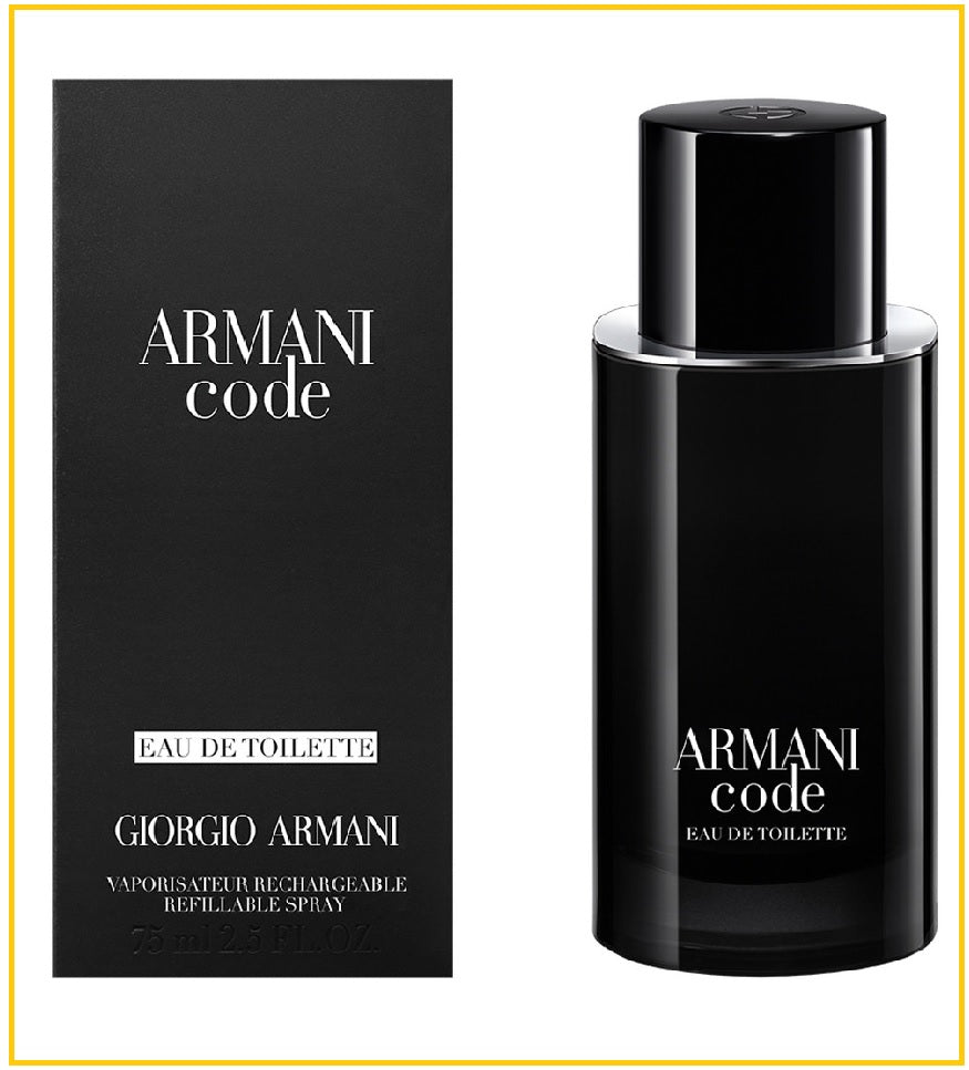GIORGIO ARMANI 阿瑪尼黑色印記密碼淡香水 CODE EAU DE TOILETTE 30ML / 75ML / 125ML
